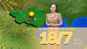 [Video] Dự báo thời tiết đêm nay và ngày mai 18/7/2025: Nắng nóng trên diện rộng tại Trung Bộ