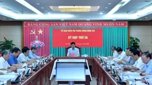 Tại Kỳ họp thứ 56, Ủy ban Kiểm tra Trung ương đã đề nghị cấp có thẩm quyền xem xét, thi hành kỷ luật các đảng viên vi phạm. (Ảnh: ĐĂNG KHOA)
