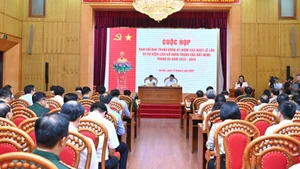 Cuộc họp Ban Chỉ đạo Trung ương kỷ niệm các ngày lễ lớn và sự kiện lịch sử quan trọng của đất nước. (Ảnh: ĐĂNG KHOA)