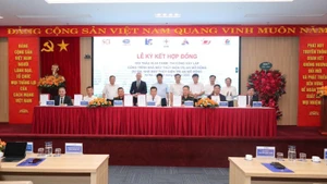 Quang cảnh buổi lễ.
