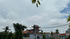 Chương trình nông thôn mới làm thay đổi diện mạo làng quê.