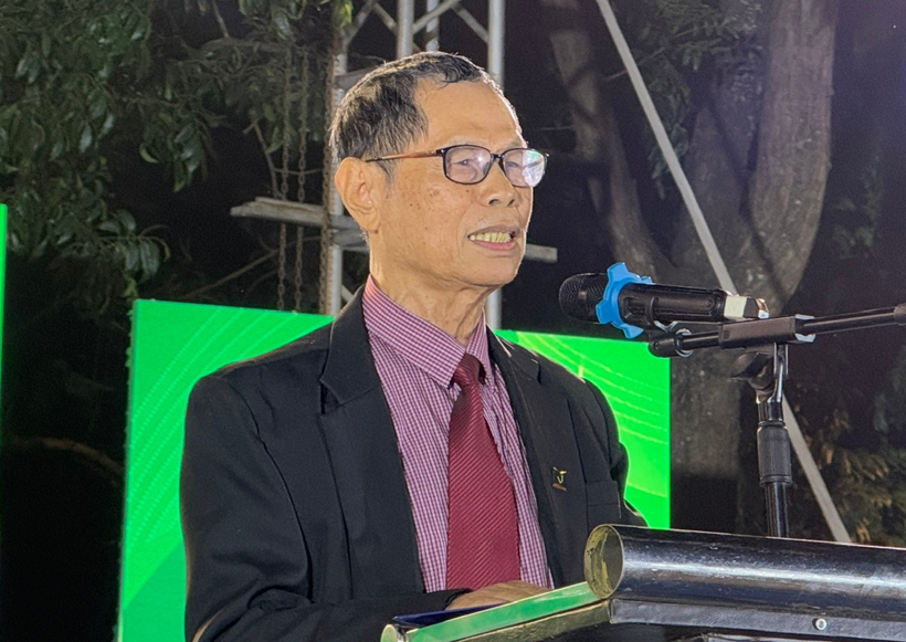 Tiến sĩ Trần Văn Miều, Phó Chủ tịch Hội Bảo vệ Thiên nhiên và Môi trường Việt Nam. 