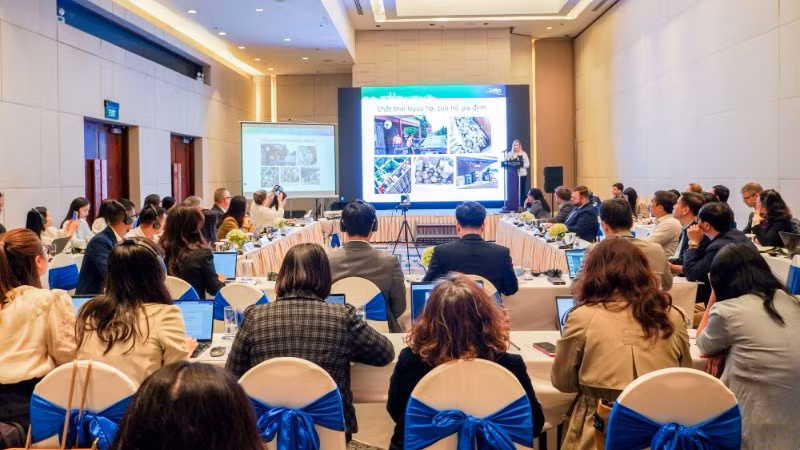 Hội thảo tham vấn kỹ thuật về trách nhiệm mở rộng của nhà sản xuất (EPR) thông qua Chương trình Đối tác hành động quốc gia về nhựa (NPAP) tại Việt Nam ngày 6/3.