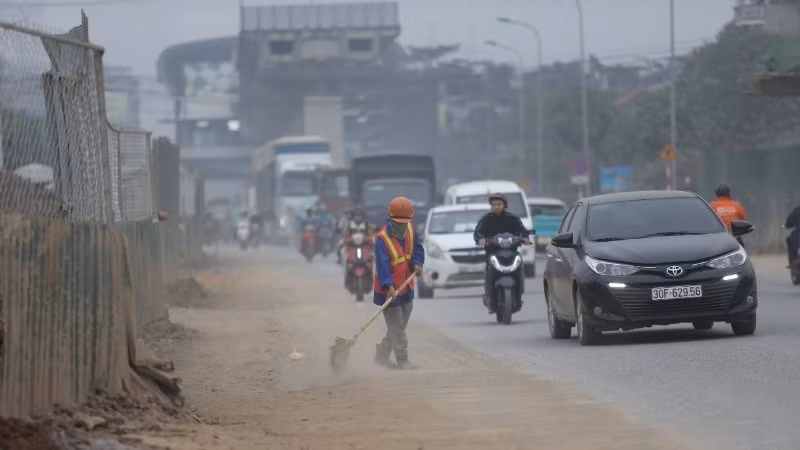 Hà Nội ô nhiễm nặng nhất là vào khoảng từ tháng 10 năm trước đến tháng 4 năm sau.