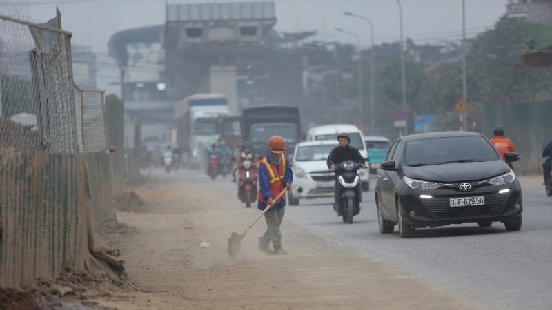 Hà Nội ô nhiễm nặng nhất là vào khoảng từ tháng 10 năm trước đến tháng 4 năm sau.
