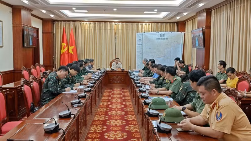 Phó Thủ tướng Chính phủ Trần Hồng Hà đã trực tiếp đến chỉ đạo công tác cứu hộ, cứu nạn tại Quảng Ninh.