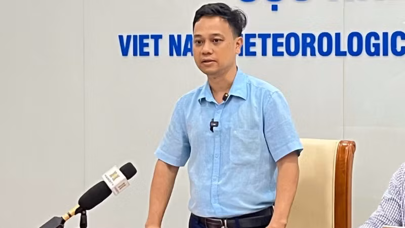 Ông Nguyễn Văn Hiệp, Phó Giám đốc Đài Khí tượng thủy văn Bắc Bộ, Cục Khí tượng-Thủy văn (Bộ Nông nghiệp và Môi trường) cảnh báo về tình trạng ngập úng tại đô thị.