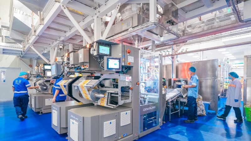 Nhà máy PepsiCo Ninh Bình với tổng vốn đầu tư gần 90 triệu USD.