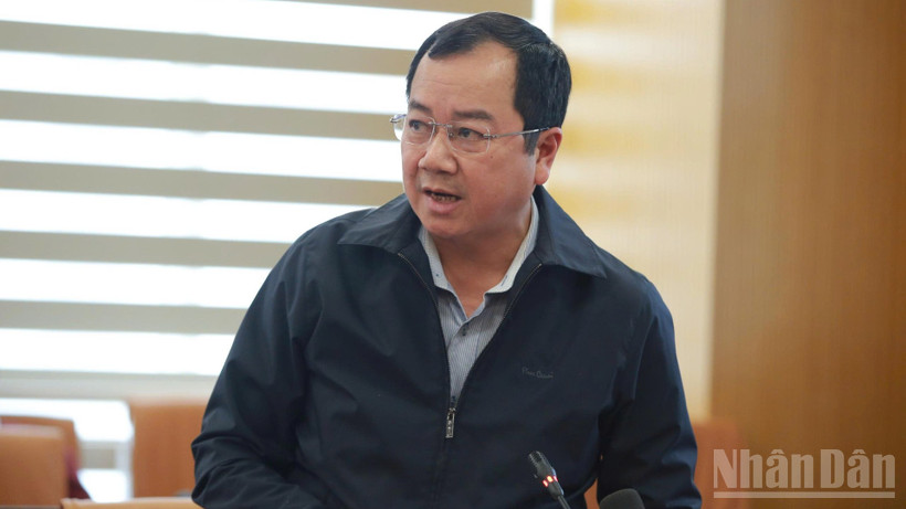 Ông Trần Đình Luân, Cục trưởng Thủy sản và Kiểm ngư (Bộ Nông nghiệp và Môi trường). 