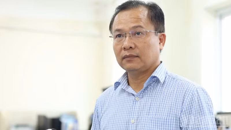 Ông Lê Ngọc Quyền, Phó Giám đốc Đài Khí tượng thủy văn Bắc Bộ (Cục Khí tượng Thủy văn, Bộ Nông nghiệp và Môi trường) khuyến cáo người dân về mưa lũ lớn ở Bắc Bộ.