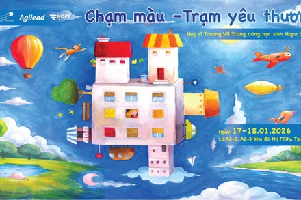 CHẠM MÀU – CHẠM YÊU THƯƠNG