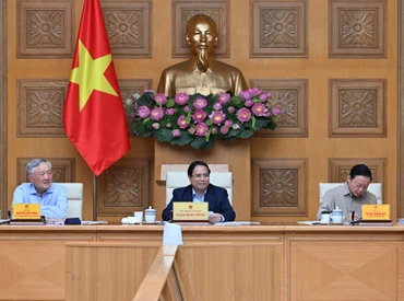 Thủ tướng Phạm Minh Chính chủ trì cuộc họp sơ kết 1 tháng vận hành chính quyền địa phương 2 cấp. 