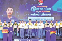 Kỹ sư Hoàng Tuấn Anh nhận danh hiệu “Người thợ trẻ giỏi” toàn quốc lần thứ XV năm 2025.