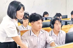 Cơ sở vật chất tại Trường trung học phổ thông tư thục Trần Thị Dung được đầu tư đồng bộ, hiện đại.