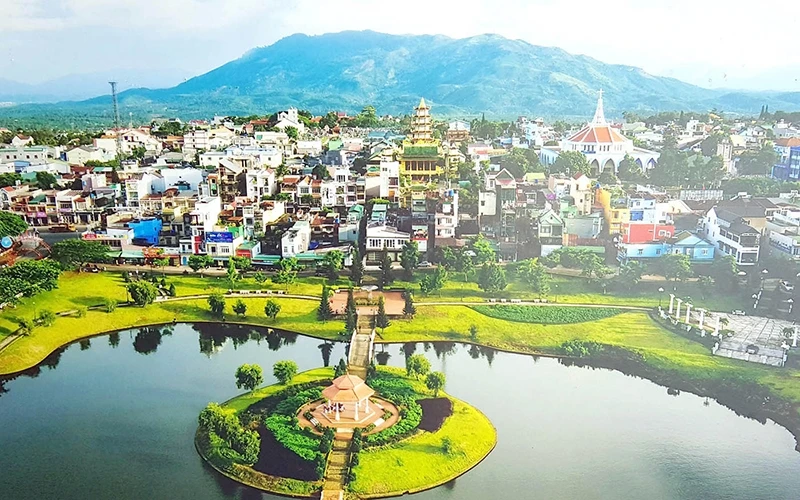 Một góc B’lao - Bảo Lộc (Lâm Ðồng) hôm nay. Ảnh: Nguyễn Văn Thương 