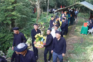 Xã Xín Mần, tỉnh Tuyên Quang tổ chức Lễ hội đền Hoàng Vần Thùng gắn với Tết Khu Cù Tê của đồng bào La Chí.