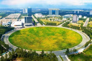 Trung tâm Đô thị Khoa học công nghệ bắc Thành phố Hồ Chí Minh tại phường Bình Dương, Thành phố Hồ Chí Minh.