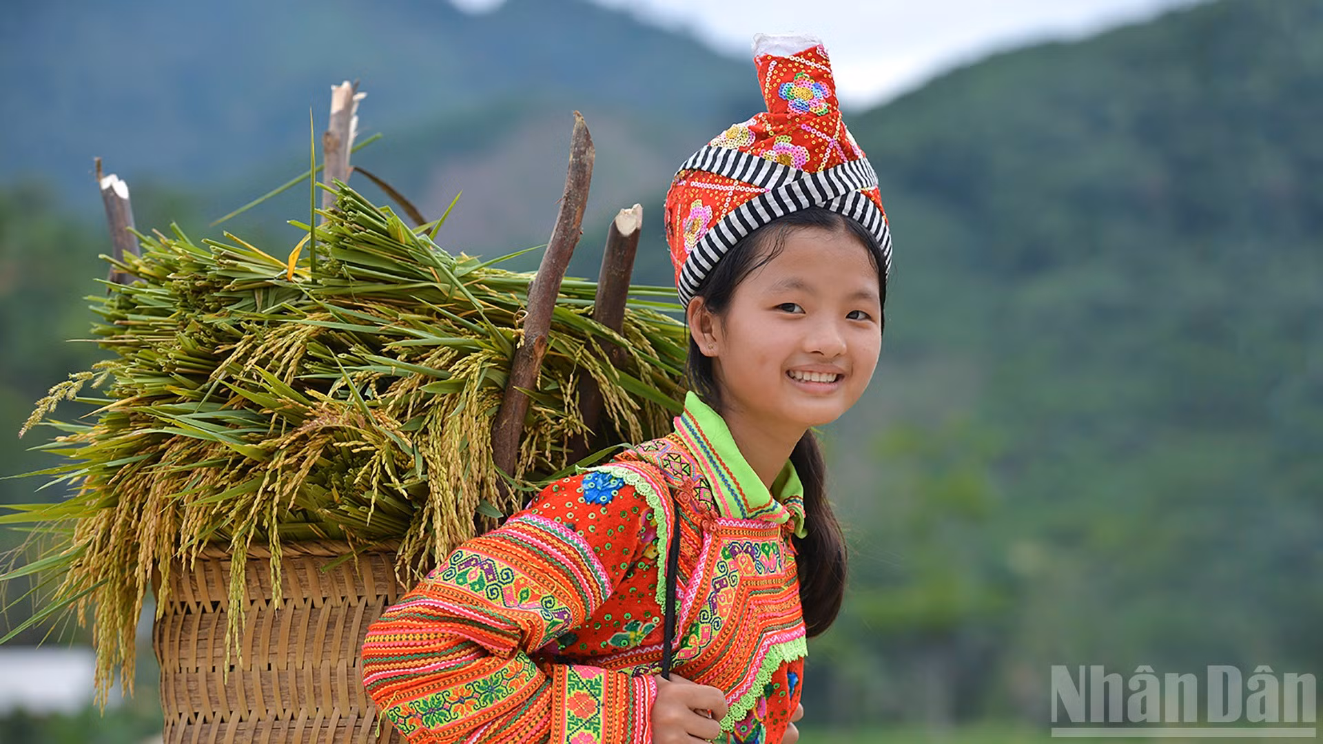 Sắc màu ngày mùa. (Ảnh: VŨ LINH)
