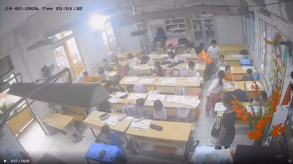 Hình ảnh cắt từ clip. 