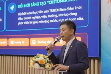 Phó Tổng Giám đốc FPT, Phạm Minh Tuấn cho rằng Thành phố Hồ Chí Minh có thể trở thành “customer zero” cho AI và công nghệ lượng tử. (Ảnh: FPT)