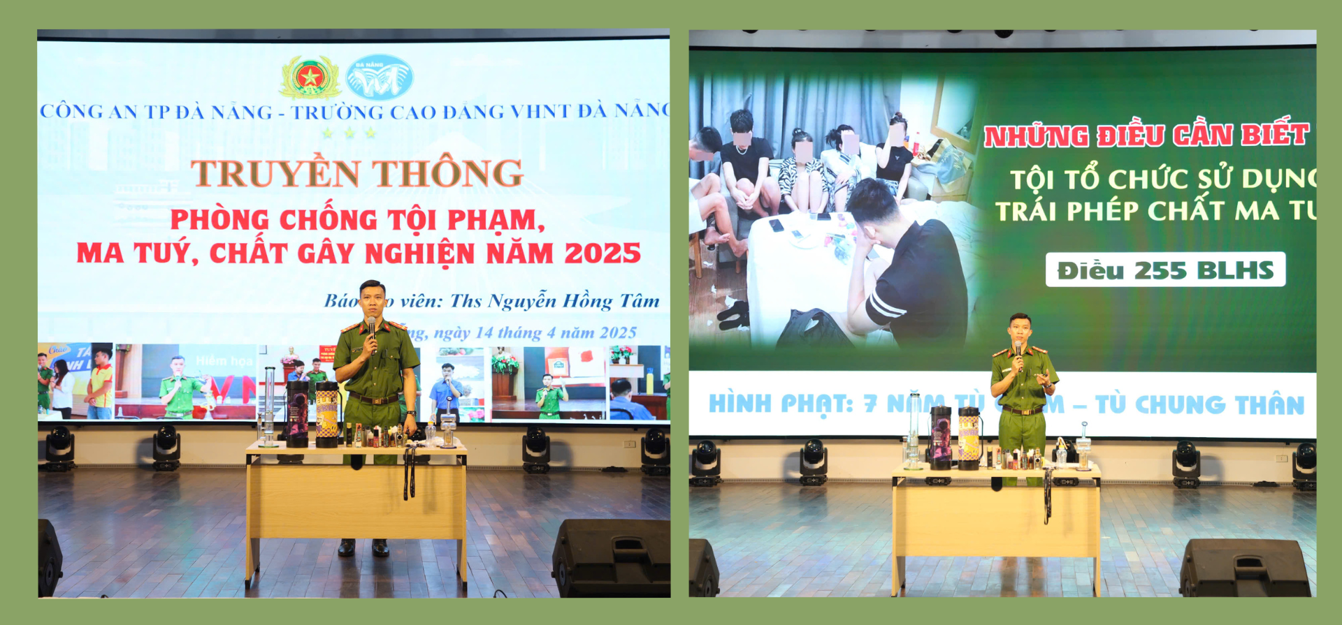 Cán bộ Phòng PC04 truyền thông phòng, chống tội phạm ma túy. (Ảnh: PC04) 6-asian-food-recipe-2-8851.png