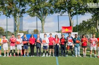 [Ảnh] Khai mạc Giải bóng đá thanh niên sinh viên Việt Nam tại Pháp