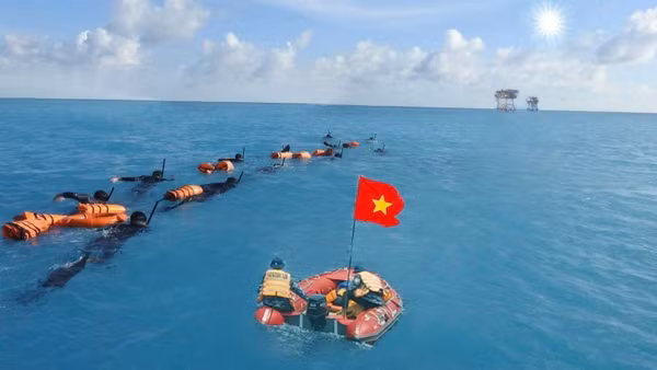 "Yết Kiêu thời đại" luyện tập sẵn sàng chiến đấu.