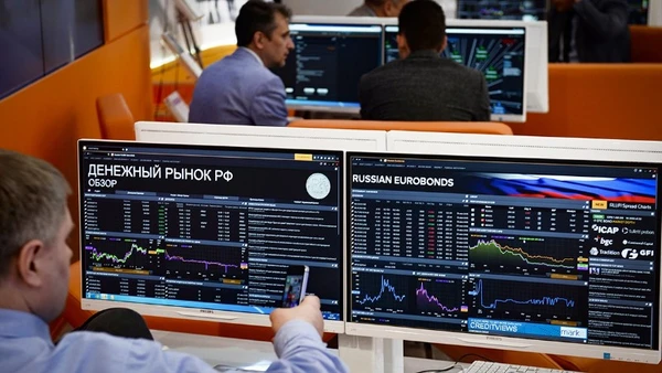 Tỷ lệ giao dịch của người không cư trú trên thị trường chứng khoán Nga đã đạt mức cao nhất trong ba năm qua. (Ảnh: RIA Novosti)