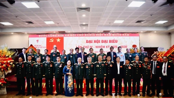 Ban Chấp hành Hội Hỗ trợ gia đình liệt sĩ Việt Nam nhiệm kỳ 2025-2030.