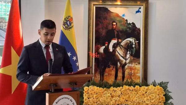 Đại sứ Venezuela tại Việt Nam Juan Carlos Fernandes Juárez. (Ảnh: KHẮC KIÊN)