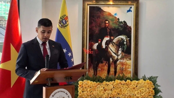 Đại sứ Venezuela tại Việt Nam Juan Carlos Fernandes Juárez. (Ảnh: KHẮC KIÊN)