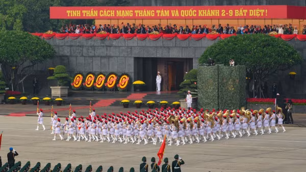 Lễ diễu binh, diễu hành kỷ niệm 80 năm Cách mạng Tháng Tám thành công (19/8/1945-19/8/2025) và Quốc khánh nước Cộng hòa xã hội chủ nghĩa Việt Nam (2/9/1945-2/9/2025) tại Quảng trường Ba Đình.