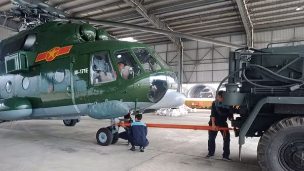 Trực thăng của Trung đoàn 930, Sư đoàn 372.
