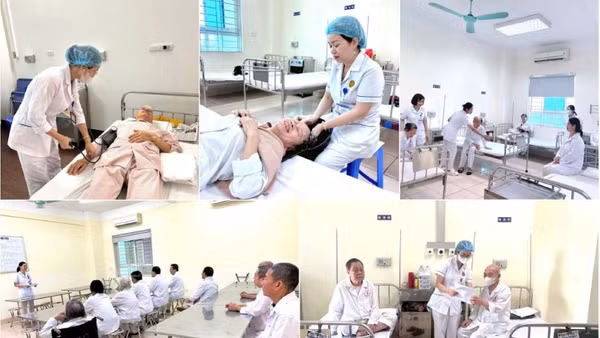 Một số hoạt động của điều dưỡng tại Bệnh viện Quân y 354.