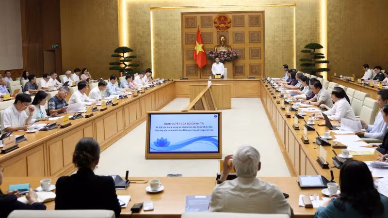 Quang cảnh hội nghị. (Ảnh: ĐỨC TUÂN)