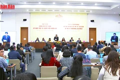 [Video] Tổng Thư ký Quốc hội chủ trì Họp báo quốc tế công bố kết quả Kỳ họp thứ 10 