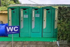 Từ 15/8, 612 nhà vệ sinh công cộng lưu động được đưa vào sử dụng để phục vụ cho sự kiện A80.