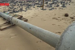 [Video] Nguy cơ mất an toàn từ tuyến cáp ngầm dẫn điện lộ thiên 