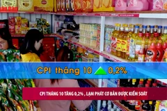 [Video] CPI tháng 10 tăng 0,2%, lạm phát cơ bản được kiểm soát