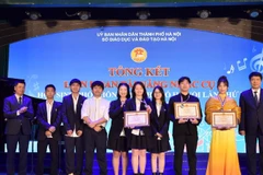 Liên hoan thu hút đông đảo học sinh phổ thông tham gia.