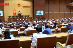 [Video] Trình Quốc hội dự án Luật Hàng không dân dụng Việt Nam (sửa đổi)