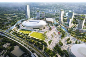 Đồng loạt khởi công, động thổ 4 công trình trọng điểm. ( Ảnh : BTC )