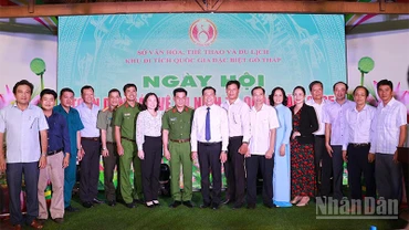 Đại biểu tham dự Ngày hội Toàn dân bảo vệ an ninh Tổ quốc năm 2025.