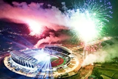 Lễ khai mạc giải bóng đá Tứ Hùng-Thái Nguyên năm 2025 diễn ra sôi động, hấp dẫn, giàu bản sắc.