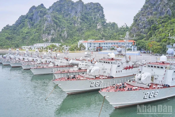 Quân cảng Hạ Long (Quảng Ninh) - nơi Lữ đoàn 170 Vùng 1 Hải quân đóng quân.