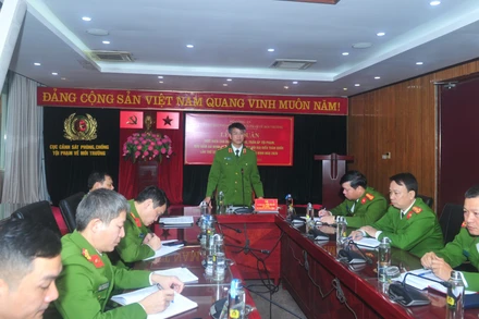 Thiếu tướng Thân Văn Hải, Cục trưởng Cục Cảnh sát Phòng chống tội phạm về môi trường (Bộ Công an).