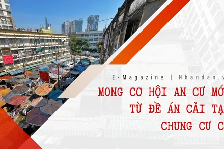 Mong cơ hội an cư mới từ đề án cải tạo chung cư cũ