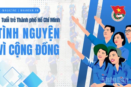Tuổi trẻ Thành phố Hồ Chí Minh phát huy tinh thần xung kích vì cộng đồng.