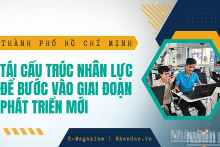Thành phố Hồ Chí Minh: Tái cấu trúc nhân lực để bước vào giai đoạn phát triển mới