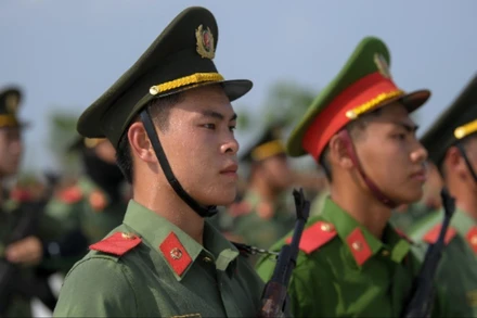 Những giọt mồ hôi trên thao trường.